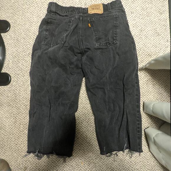 Levis 560 Black Denim Jeans - Picture 2 of 4